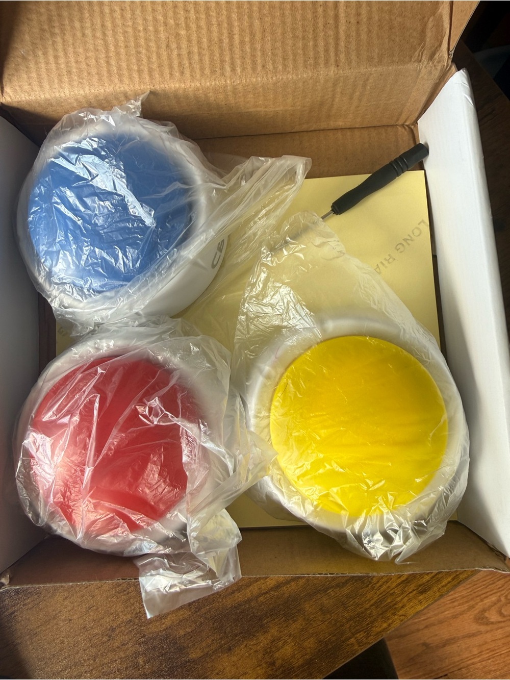 3-Pack pet recording / communication / training buttons